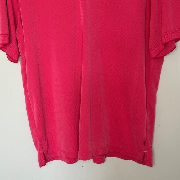 Tommy Bahama Island Zone Pink Polo Shirt Mens XL Golf Performance Preppy Sport - Picture 3 of 12
